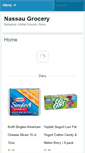 Mobile Screenshot of nassaugrocery.com